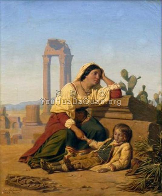 Grief - 查尔斯·埃米尔·希伯勒特·莱康特·韦内特